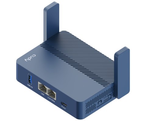 ROUTER VPN TR3000 Wi-Fi 6 2.4 GHz, 5 GHz 574 Mb/s + 2402 Mb/s CUDY