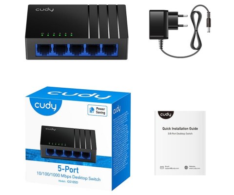 SWITCH GS105D 5-PORTOWY CUDY