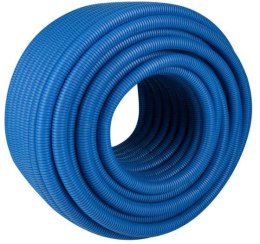 RURA OSŁONOWA KARBOWANA AROT DWUWARSTWOWA 50mm DKC KRĄŻEK 50m NIEBIESKA
