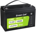 AKUMULATOR LITOWO-ŻELAZOWO-FOSFORANOWY LiFePO4 Green Cell Cube 12.8V 100Ah LFPGC12V100AH