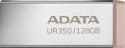 Adata Pendrive UR350 128GB USB3.2 Gen1 Metal brązowy