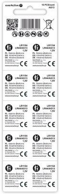 Bateria AG13 / G13 / LR44 / LR1154 everActive 1,5V (blister 10 szt.)