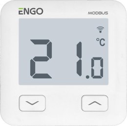 ENGO Controls E10-MBUSW - Internetowy, podtynkowy regulator temperatury, MODBUS, Wi-Fi, 230V,