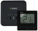 ENGO Controls E20i-B - Internetowy, bezprzewodowy regulator temperatury, Wi-Fi, czarny