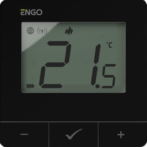 ENGO Controls E25-BATB - Internetowy, natynkowy regulator temp.