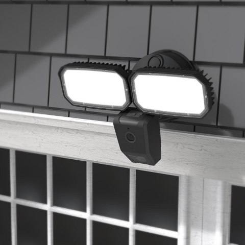 ENGO Controls ECAM-L2- Smart Kamera Wi-Fi z podwójnym źródłem światła, 4MP