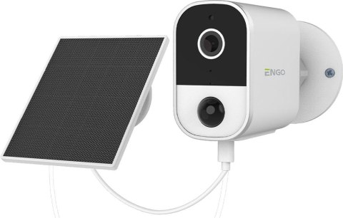 ENGO Controls ECAM-SOLAR- Smart Kamera Wi-Fi z baterią i panelem solarnym, 4MP