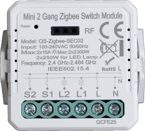 ENGO Controls EL2 - Sterownik do oświetlenia, podwójny, 230V