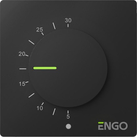 ENGO Controls ESIMPLE-230B - Przewodowy, natynkowy reg.
