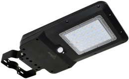 SOLARNA OPRAWA ULICZNA LED SOLGER 25W 3000LM 4000K IP65 CZARNY CZ. PIR
