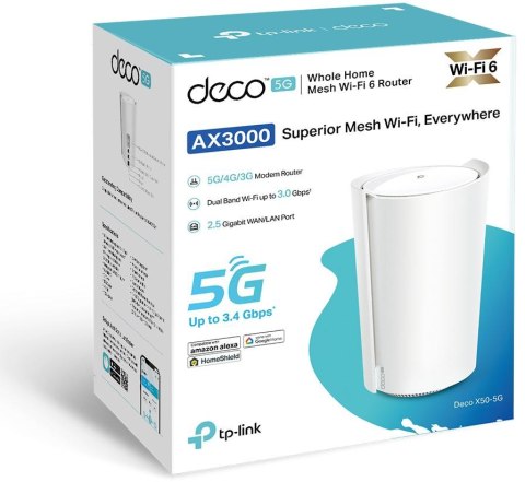 DOMOWY SYSTEM MESH WIFI TP-LINK Deco X50-5G(1-pack)