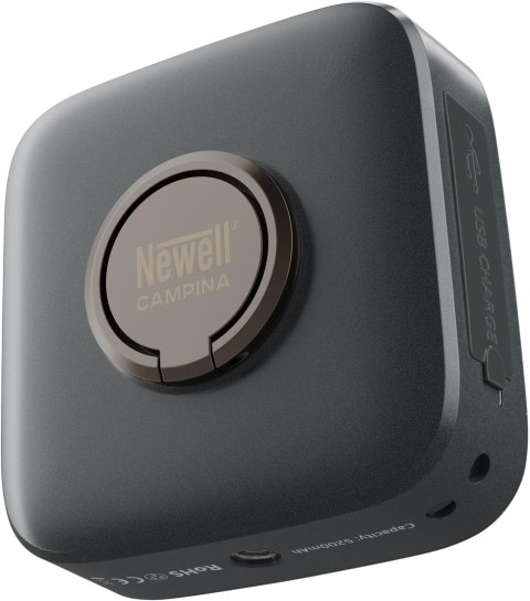 Lampa LED Newell Campina - grafitowa