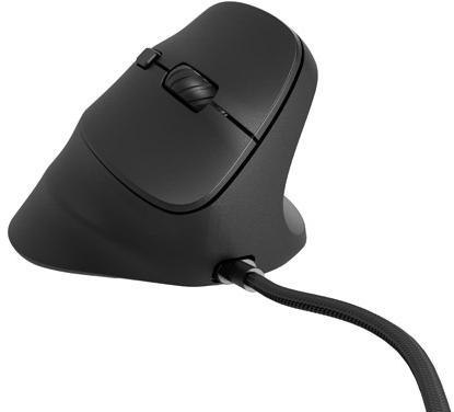 Mysz wertykalna Natec Crake 2 Pro 12800DPI czarny