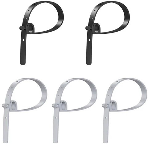 Organizer do kabli Unitek FlexiTie Zestaw silikonowych opasek kablowych