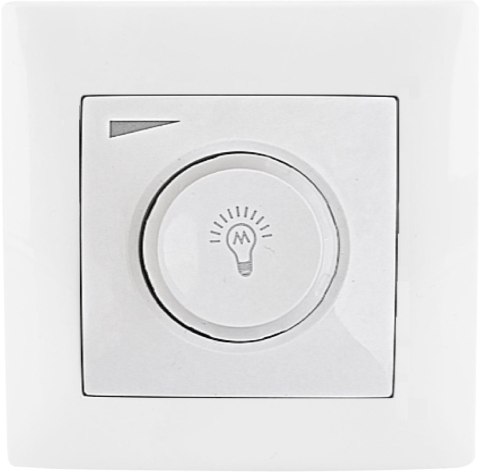 Ściemniacz obrotowy LED 200/600W VCX WESA LC 36A Biały