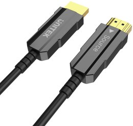 Unitek Kabel optyczny HDMI 2.0 AOC 4K 60Hz 15 m