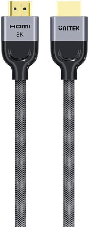Unitek przewód 8K LUX HDMI 2.1 oplot 2M