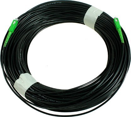 PATCHCORD ŚWIATŁOWODOWY SM 90M SIMPLEX 9/125 SC/APC-SC/APC zewn