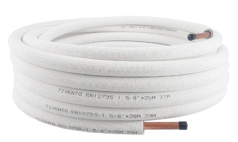 Rura Miedziana w otulinie 1/2 krąg 50 m Tivento Flex