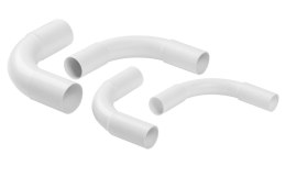 Złączka do rur elektroinstalacyjnych sztywna, kątowa BIAŁY ZKL-28 (1szt.)