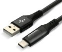 KABEL USB-A / USB-C LCD everActive CBB-1CBL 100cm 3A