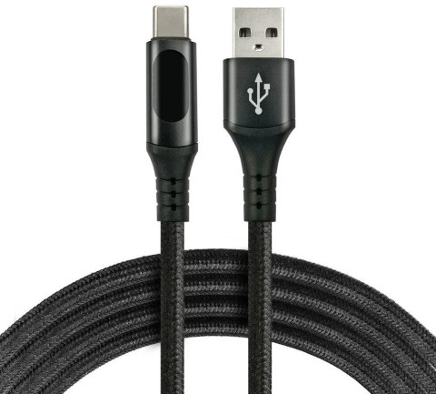 KABEL USB-A / USB-C LCD everActive CBB-2CBL 200cm 3A