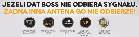 Zestaw antenowy do domu Televes DAT HD MIX TFORCE UHF/VHF