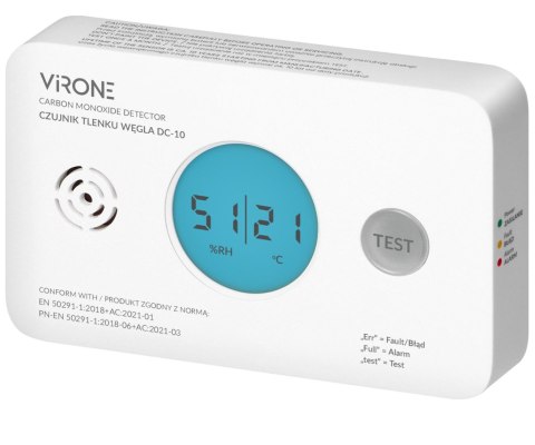 CZUJKA TLENKU WĘGLA (CZADU) DC-10 Virone