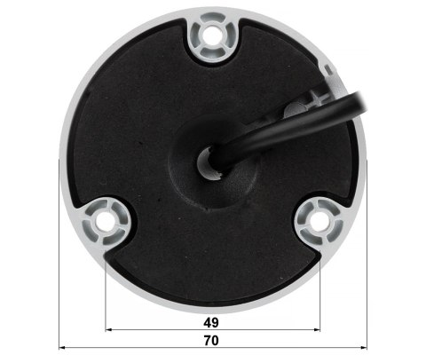 KAMERA AHD, HD-CVI, HD-TVI, PAL HAC-HFW1200RM-IL-T-0280B-DIP - 1080p 2.8 mm DAHUA