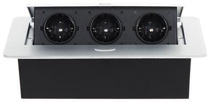 Listwa zasilająca meblowa 3 gniazda FPS-3S/CABLE