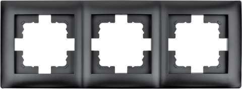 Ramka potrójna czarna WESA LC-49C