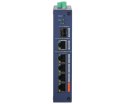 SWITCH PRZEMYSŁOWY POE CHS4106-4ET-60 6-PORTOWY, 4 PoE SFP DAHUA