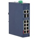 ZARZĄDZALNY SWITCH PRZEMYSŁOWY POE CHS4212-8GT-110 8-PORTOWY SFP DAHUA