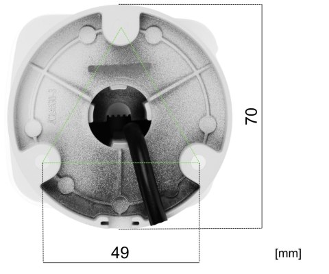 KAMERA AHD, HD-CVI, HD-TVI, PAL HAC-HFW1249X-A-PRO-0280B-DIP WizColor - 1080p 2.8 mm DAHUA