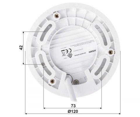 KAMERA WANDALOODPORNA IP DS-2CD2526G2-IS 2.8MM D PL AcuSense - 1080p Hikvision