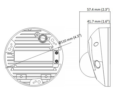 KAMERA WANDALOODPORNA IP DS-2CD2526G2-IS 2.8MM D PL AcuSense - 1080p Hikvision
