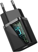 ŁADOWARKA SIECIOWA Baseus Super Si Quick Charger 1C TZCCSUP-L01 25W 1x USB-C PD 3.0 QC 3.0 + KABEL