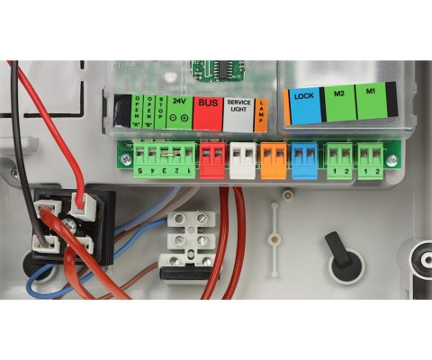 NAPĘD DO BRAMY SKRZYDŁOWEJ FAAC-HANDY-24V-FDS/KIT - ZESTAW DO BRAMY DWUSKRZYDŁOWEJ