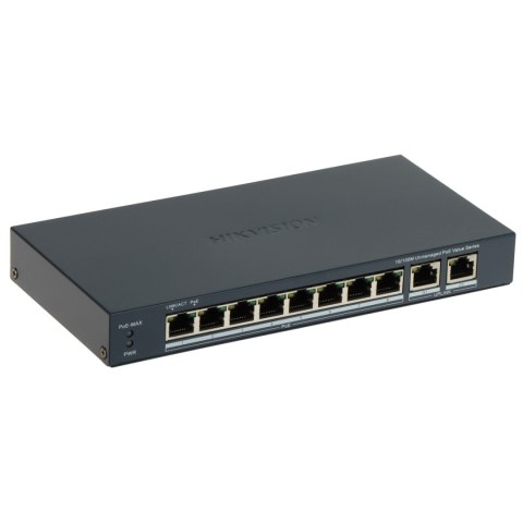 SWITCH POE DS-3E0310P-E/M(B) 8-PORTOWY Hikvision