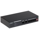 SWITCH POE SF1006LP 6-PORTOWY, 4 PoE DAHUA
