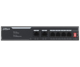 SWITCH POE SF1006LP 6-PORTOWY, 4 PoE DAHUA