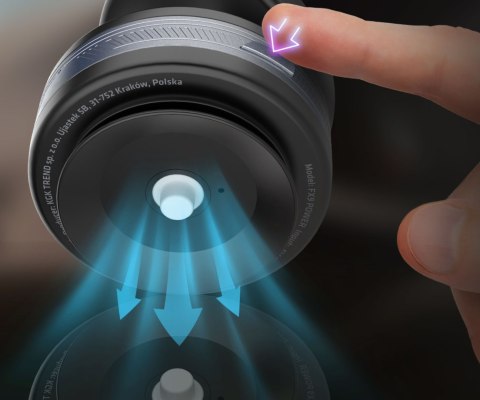 UCHWYT SAMOCHODOWY DO URZĄDZEŃ MOBILNYCH XB-FX9-POWER MAGNETYCZNY PRZYSSAWKA PRÓŻNIOWA Xblitz