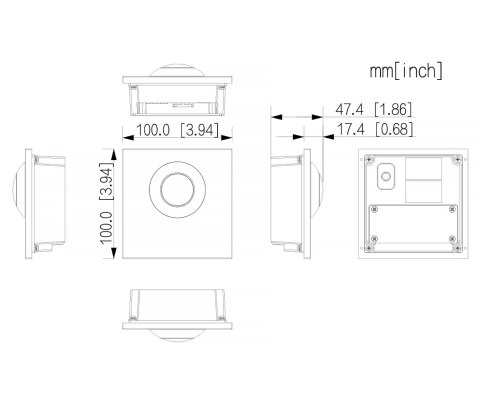 WIDEODOMOFON VTO4103FB DAHUA