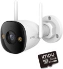 Kamera IP Imou bullet 3 5MP Wi-Fi IR30 z kartą pamięci 64GB