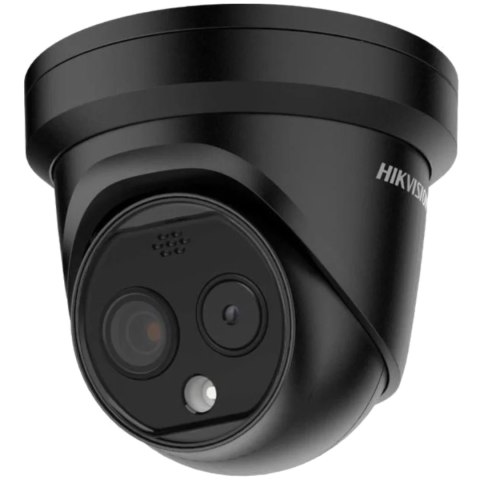 HYBRYDOWA KAMERA TERMOWIZYJNA IP DS-2TD1228-2/QA(BLACK) 2.1 mm - 720p, 2.2 mm - 4 Mpx Hikvision