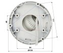 HYBRYDOWA KAMERA TERMOWIZYJNA IP DS-2TD1228-7/QA 6.9 mm - 720p, 6.4 mm - 4 Mpx Hikvision