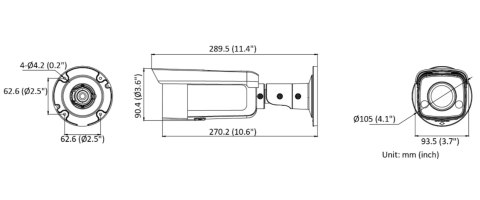 KAMERA IP DS-2CD2T47G2-L(4MM)(C) ColorVu - 4 Mpx 4 mm Hikvision