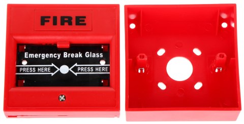 PRZYCISK SYGNALIZACJI POŻARU DS-K7PEB(RED) Hikvision