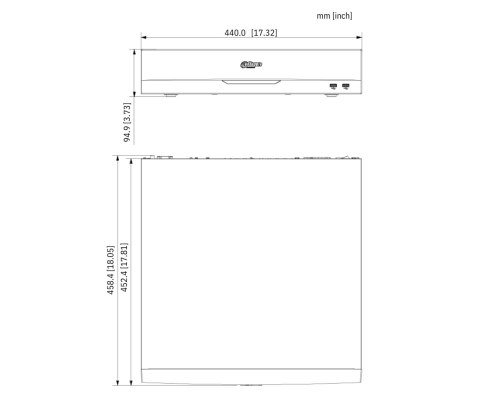 REJESTRATOR IP NVR5864-16P-EI2 64 KANAŁY, 16 PoE WizSense DAHUA