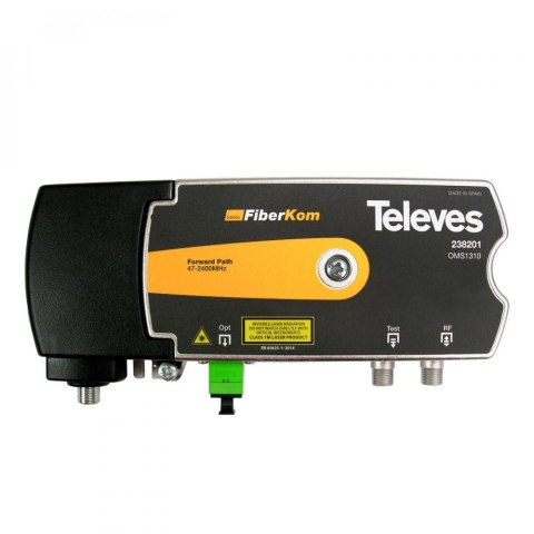 Nadajnik optyczny FiberKom SMATV (bez kanału zwrotnego) 1310nm, Po 3dBm